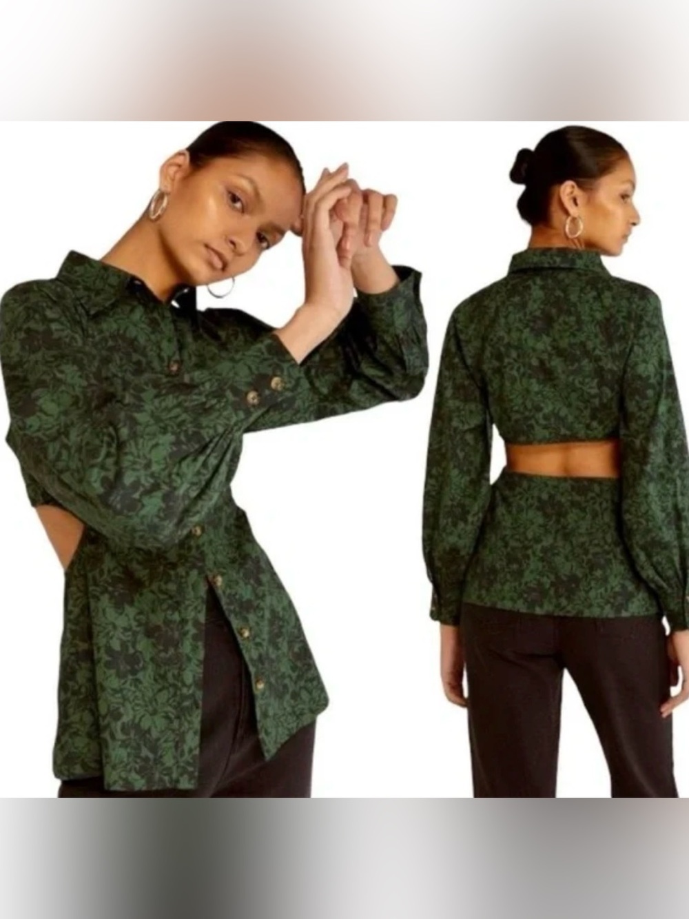 Third Form Garden Party Cut Out Blouse size 8